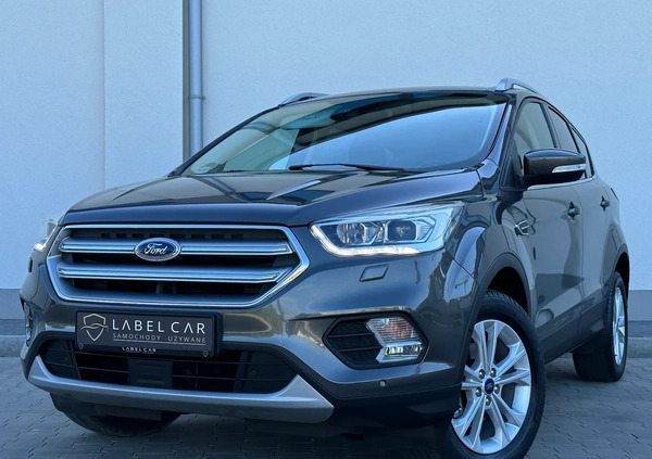 Ford Kuga cena 69999 przebieg: 91000, rok produkcji 2017 z Sośnicowice małe 667